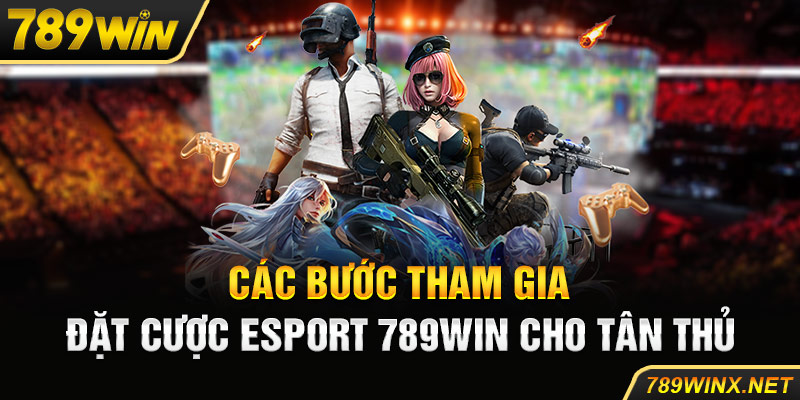 Các bước tham gia đặt cược esport 789win cho tân thủ