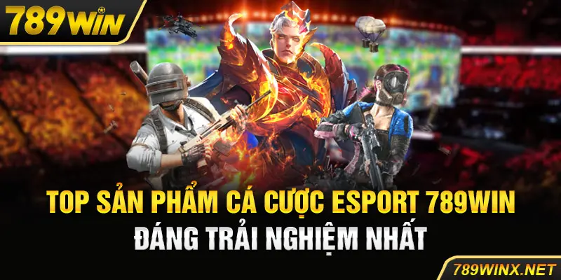 Top sản phẩm cá cược Esport 789Win đáng trải nghiệm nhất